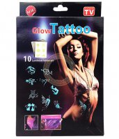 GLOW TATTOO - svtc nalepovac tetovn, 10ks