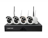 Kamerov� syst�m Jortan Bezdr�tov� 1024P NVR bezpe�nostn� syst�m 4 kamery WIFI/IP