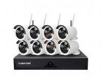 Kamerov� syst�m Jortan Bezdr�tov� 1024P NVR bezpe�nostn� syst�m 8 kamer WIFI/IP