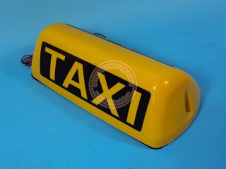 Magnetick svteln npis / oznaen TAXI, stedn